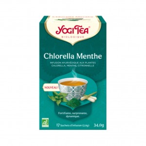 YOGI TEA Chlorella Menthe
