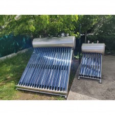 Lot de 2 tubes chauffe-eau solaire