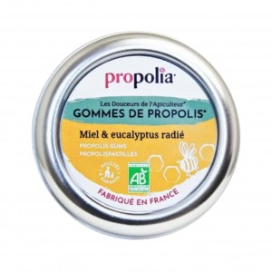 Gommes propolis miel & eucalyptus radié Propolia