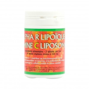Alpha R lipoïque & Vitamine C liposomale Jade Recherche