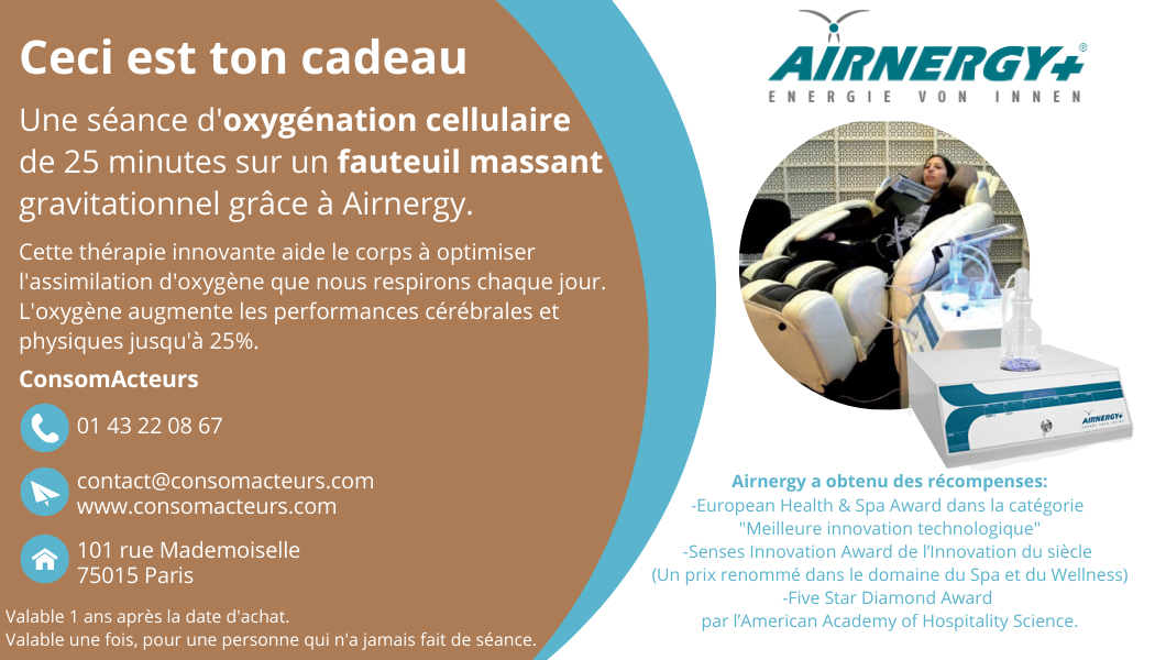 Carte Cadeau Airnergy